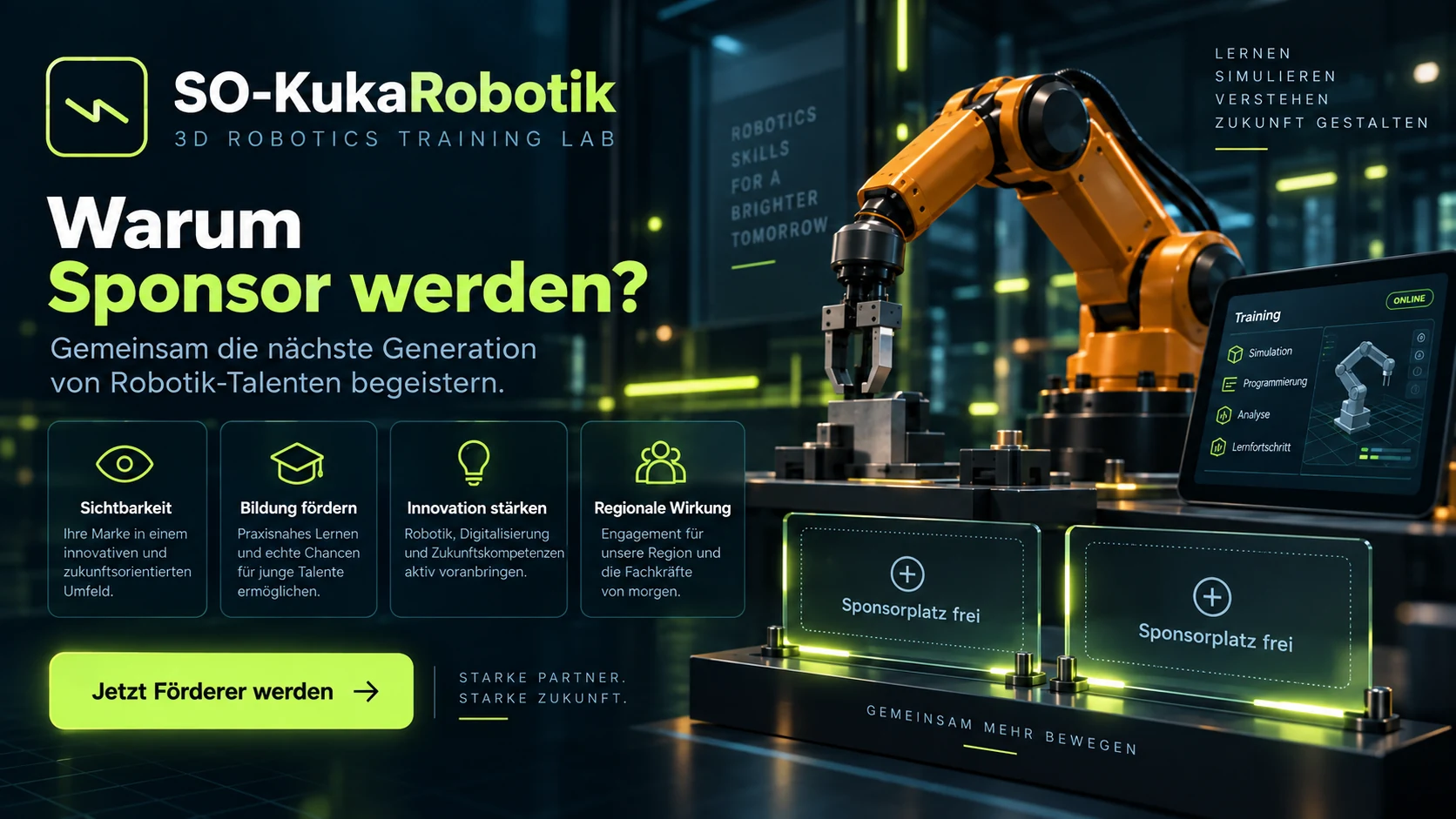 SO-KukaRobotik Sponsoren-Cover: Warum Sponsor werden
