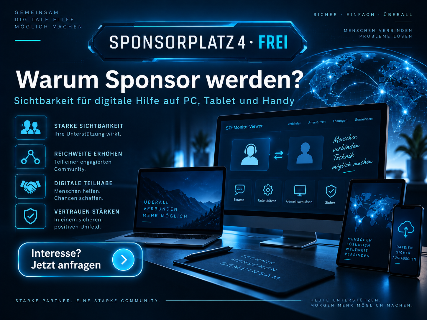 Warum Sponsor werden?
