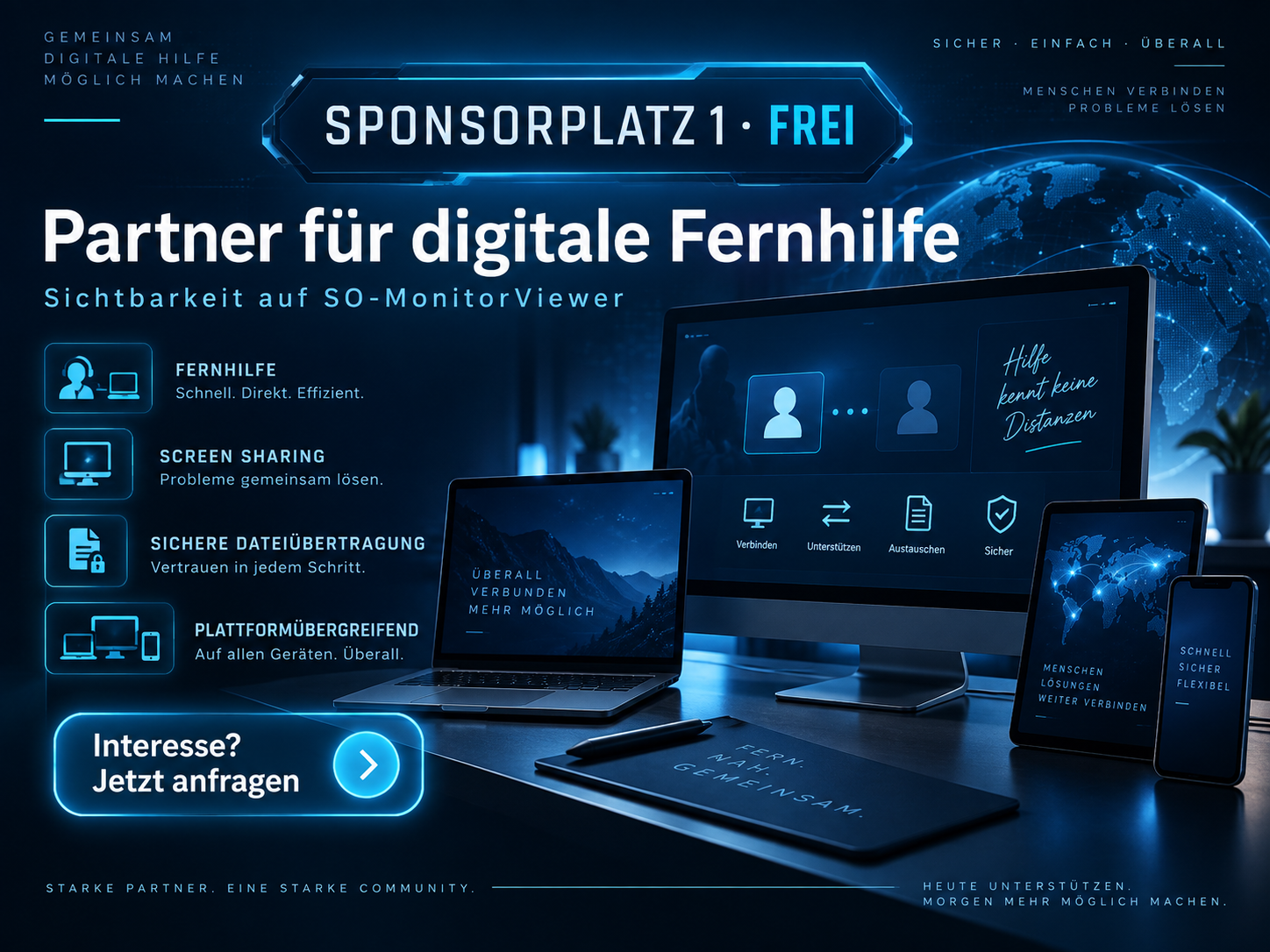 Partner für digitale Fernhilfe