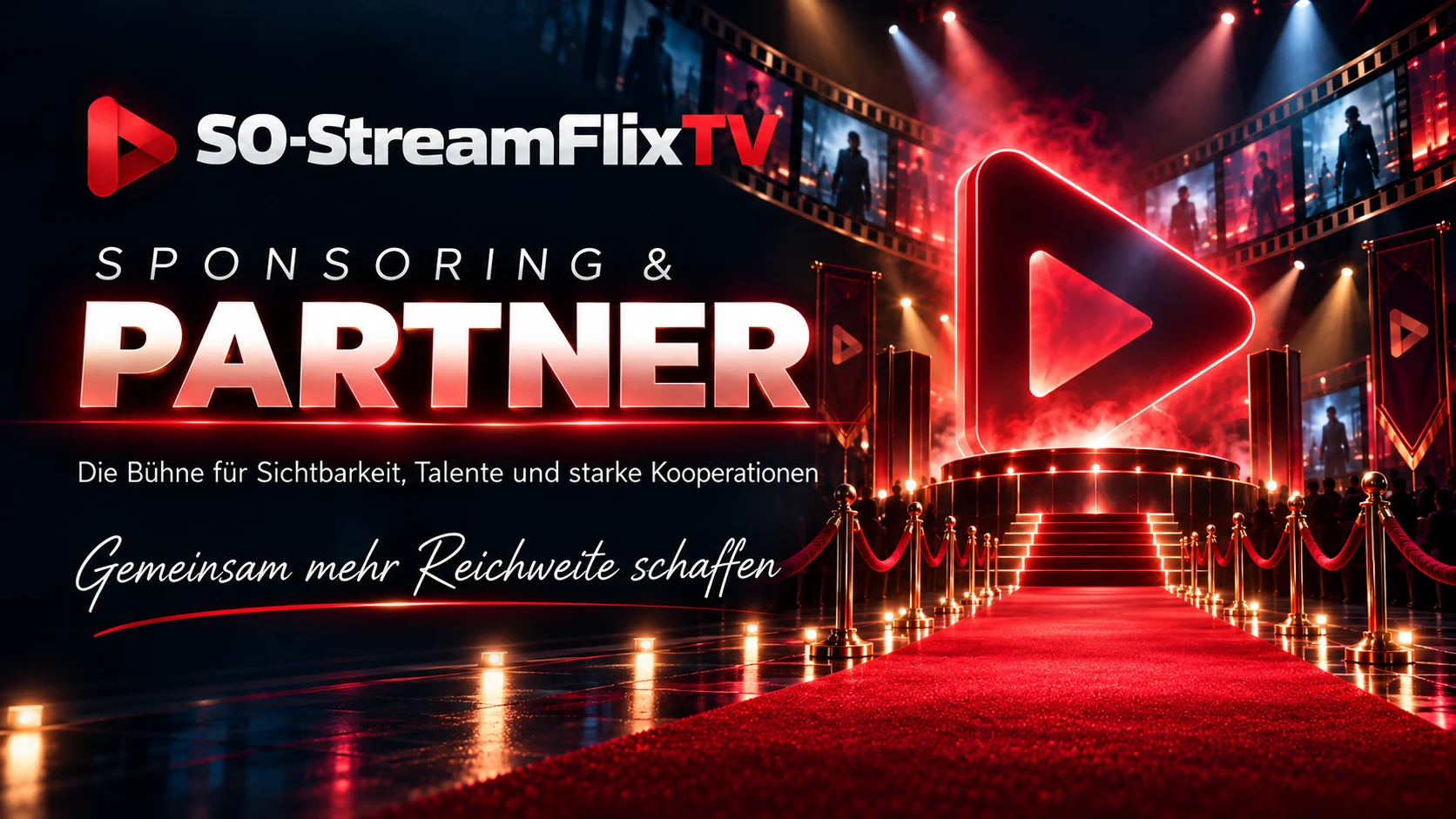 SO-StreamFlixTV Sponsoring & Partner