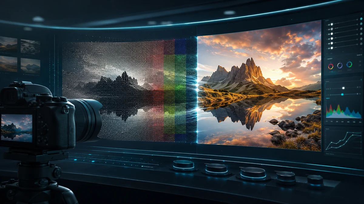 Jarvis RAW-Konverter als digitales Fotolabor mit Kamera und Bildbearbeitung