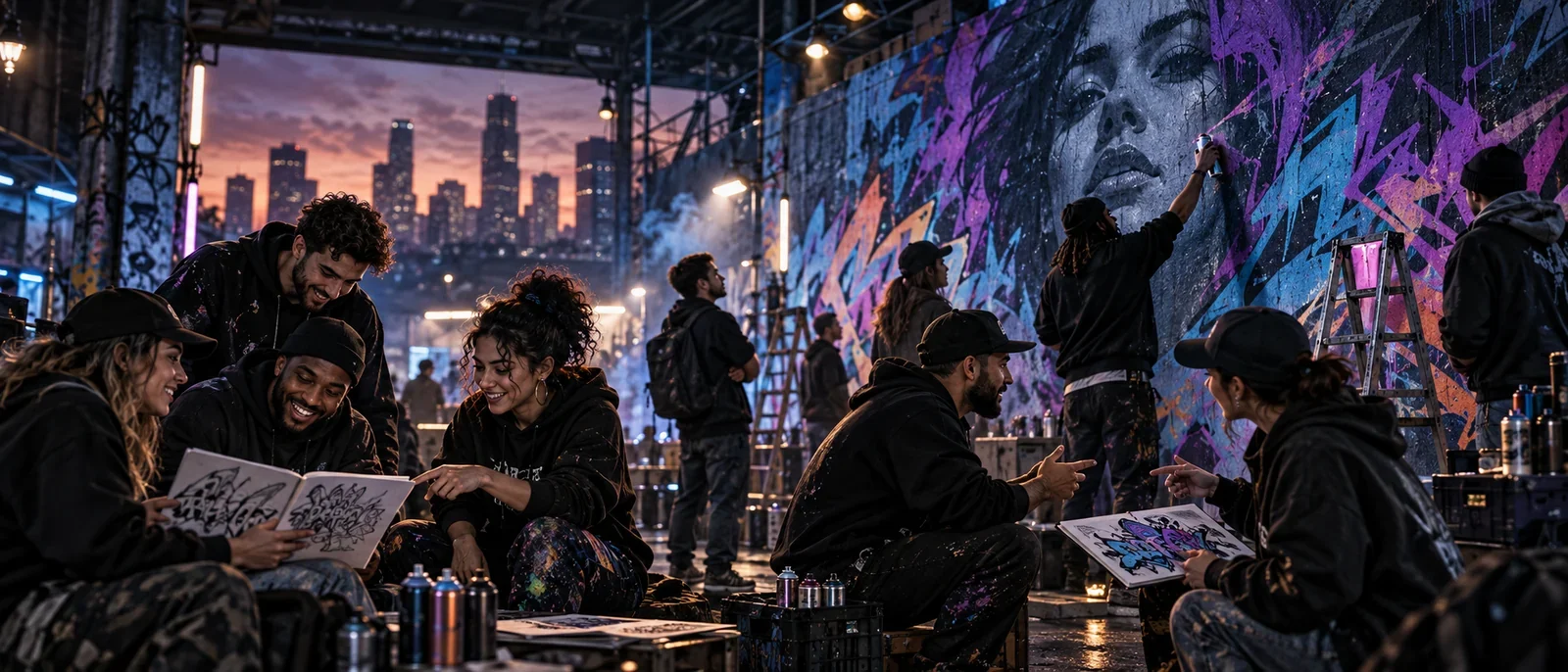 SO-Graffiti-Academy – Kreativ lernen, sprayen und eigene Styles entwickeln