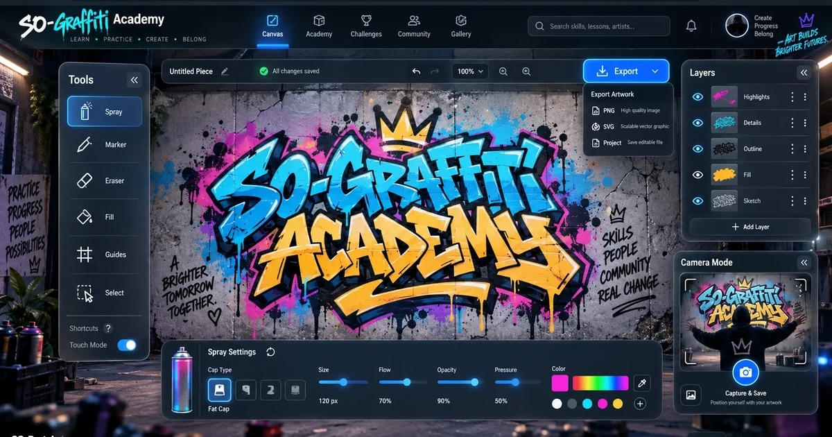Cover von SO-Graffiti-Academy